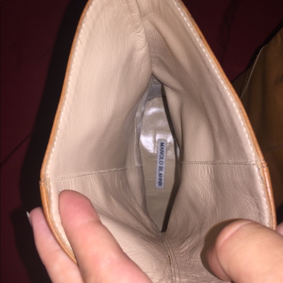 Manolo Blahnik Brown Boots - Picture 7 of 7